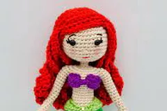 Little mermaid crochet