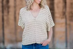 Saratoga poncho top