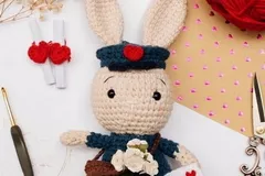 Jojo the mailman Free Crochet Pattern