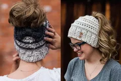 10 Crochet Ponytail Hat Patterns