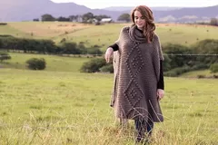 Bobble Crochet Poncho