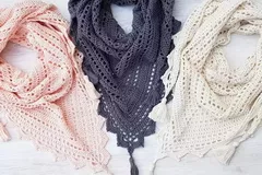 Crochet a Shawl That Doubles as a Scarf