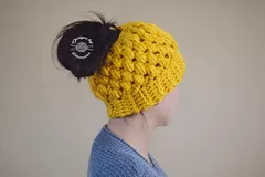 Super Bulky Puff Stitch Beanie