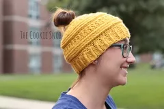 Third Loop HDC Messy Bun Hat