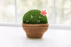 Crochet Cactus Coasters Free Pattern