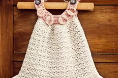 Halter Ruffle Dress Crochet Pattern