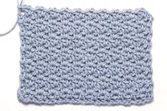 Wattle stitch baby blanket