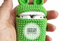 Crochet airpod case pattern