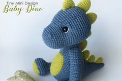 Dino amigurumi