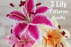 Crochet lily pattern free