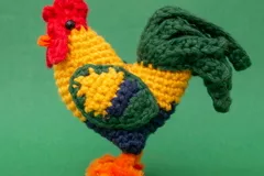 Crochet rooster pattern free