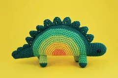 Horace, The Stegosaurus Dinosaur Crochet Pattern By Irene Strange