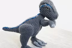 Crochet Velociraptor Dinosaur Pattern By Sayens Crochet Store