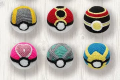 Crochet Pokemon Balls Pattern By Lhc Patterns