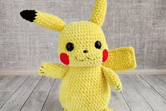 Pikachu Crochet Pattern By Goozell Toys