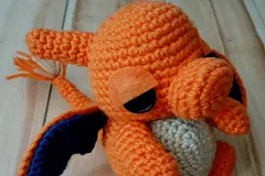 Pokemon Charizard Amigurumi Pattern By Outlaw Heart Creations