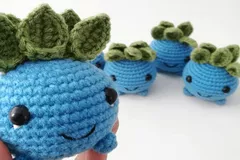 Oddish Crochet Pattern By Knot Bad