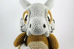 Cubone Crochet Amigurumi Pattern By 1 Up Crochet