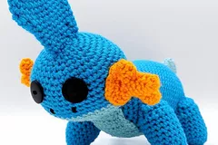 Mudkip Crochet Amigurumi Pattern By Teaberry Intrigue