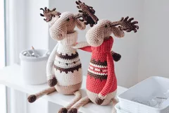 Crochet Moose Pattern By Firefly Crochets