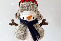 Cozy Snowman Free Crochet Pattern By Spin A Yarn Crochet