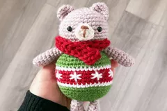 Ornament Bear Free Christmas Amigurumi Crochet Pattern By Sweet Softies