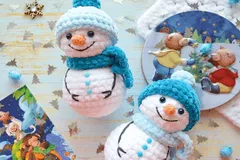 Crochet Snowman Amigurumi Pattern By Amigurumi Space