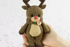 Cuddle Me Reindeer Crochet Pattern By Amigurumi Today