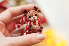 Festive Reindeer Amigurumi Pattern By Nansy Oops