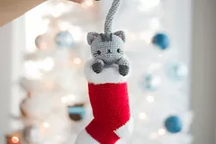 Chester, The Christmas Cat Amigurumi Pattern By All About Ami