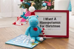 Hippopotamus Christmas Crochet Pattern By Red Heart