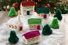 Christmas Amigurumi Village Pattern By Red Heart