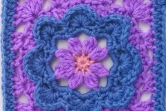 Granny square pattern free printable