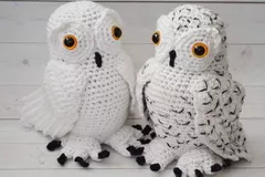 Snowy owl free crochet owl pattern