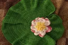 Lily pad crochet pattern