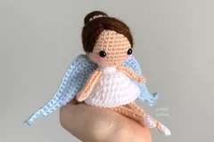 Angel Pixie Amigurumi Doll