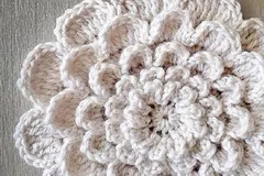 Never Ending Crochet Flower Applique Free Pattern