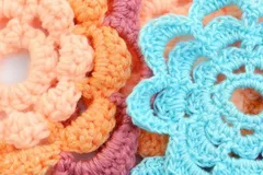 Nine Petal Crochet Flower Pattern