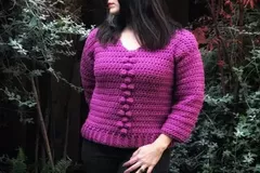 Briones Bobble Sweater Free Crochet Pattern