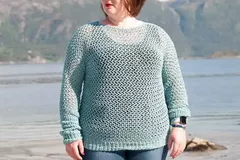 Spring Sweater Free Crochet Pattern