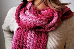 Karen's Winter Scarf Free Crochet Pattern