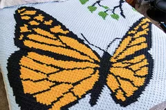 C2c Butterfly Blanket