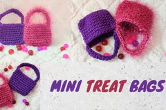 Crochet Mini Treat Bags