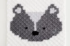 C2c Skunk Free Crochet Pattern