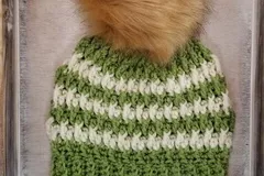 Alpine Stripe Beanie Free Crochet Pattern