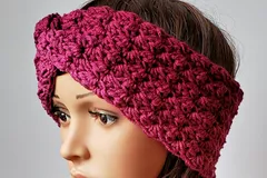 Karen's Winter Headband crochet