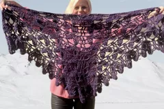 Aubrey Crochet Shawl