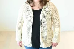 Women's Crochet Cardigan