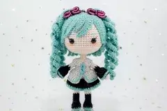 Amigurumi hatsune miku