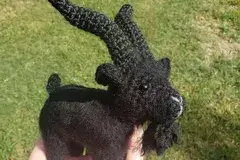 Gothic Goat Amigurumi